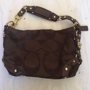 Brown Coach bag